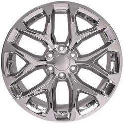 OE Wheels LLC - OE Wheels CV98B-22090-6550-24C CV98B 22x9 6x5.5 24mm Chrome - Image 2