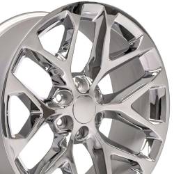 OE Wheels LLC - OE Wheels CV98B-22090-6550-24C CV98B 22x9 6x5.5 24mm Chrome - Image 3