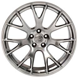 OE Wheels LLC - OE Wheels DG15-20100-5115-18HB DG15 20x10 5x115 18mm Hyper Black - Image 2