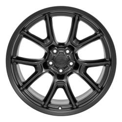 OE Wheels LLC - OE Wheels DG21 20x9 5x115 18mm Satin Black DG21-20090-5115-18B1 - Image 2