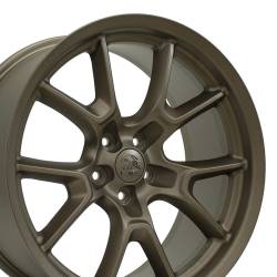 OE Wheels LLC - OE Wheels DG21 20x9 5x115 18mm Bronze DG21-20090-5115-18BR - Image 1