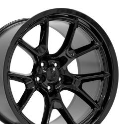 OE Wheels LLC - OE Wheels DG21 20x11 5x115 -2.5mm Gloss Black DG21-20110-5115-3B - Image 1