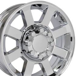 OE Wheels FR78-20080-8170-40C FR78 20x8 8x170 40mm Chrome