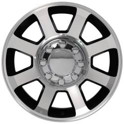 OE Wheels LLC - OE Wheels FR78-20080-8170-40MB1 FR78 20x8 8x170 40mm Satin Black/Machined - Image 2