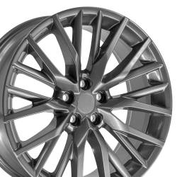 OE Wheels LLC - OE Wheels LX59 20x8 5x4.5 30mm Hyper Silver LX59-20080-5450-30HS - Image 1