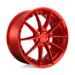 Niche 1PC - Niche Wheels M213 SECTOR 20x10.5 5x4.5 40mm Candy Red M213200565+40 - Image 1