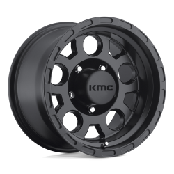 KMC - KMC Wheels KM522 ENDURO 16x8 5x4.5 0mm Matte Black KM52268012700 - Image 1