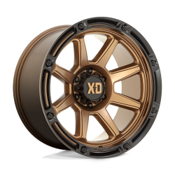 XD - XD Wheels XD863 20x9 6x5.5 0mm Matte Bronze/Black XD86329068600 - Image 1