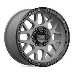 KMC - KMC Wheels KM535 GRENADE OFF-ROAD 17x9 6x135 18mm Gray/Black KM53579063418 - Image 1