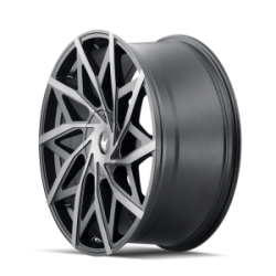 Mazzi - Mazzi Wheels 372-22952TM 372 BIG EASY 22x9.5 5x5.0/5.5 18mm Matte Black - Image 2