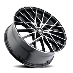 Mazzi - Mazzi 378 Jinx 20x8.5 5x4.25 38mm Black/Machined 378-2831BM38 - Image 2