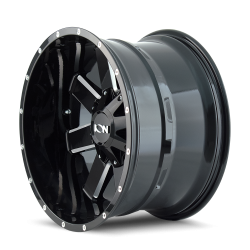 Ion Alloy - Ion Alloys 141 20x9 8x6.5 0mm Black Gloss & Machined 141-2981M - Image 2