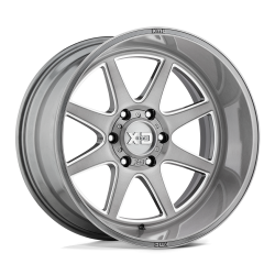XD - XD Wheels XD844 PIKE 20x9 8x6.5 0mm Titanium/Brushed XD84429080600 - Image 1
