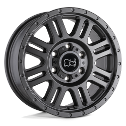 Black Rhino Hard Alloys - Black Rhino Wheels YELLOWSTONE 17x8 6x130 38mm Matte Gunmetal 1780YWN386130G84 - Image 1