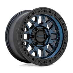 KMC - KMC Wheels KM549 GRS 18x9 5x5.0 -12mm Midnight Blue/Black KM54989050912N - Image 1