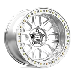 KMC - KMC Wheels KM235 GRENADE CRAWL BEADLOCK 20x10 5x5.0 -48mm Silver KM23521050548N - Image 1