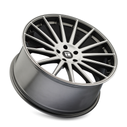 Touren - Touren TR92-3292 22x9 5x4.5 32mm Graphite/Machined 3292-22965GT32 - Image 2