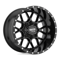 Moto Metal - Moto Metal MO986 SIEGE 22x10 6x135/5.5 12mm Gloss Black MO986220673A12 - Image 1