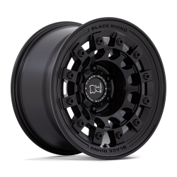 Black Rhino Hard Alloys - Black Rhino Wheels FUJI 17x8 5x5.0 38mm Matte Black BR004MX17805038 - Image 1