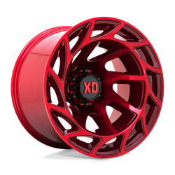 XD - XD Wheels XD86022268944N XD860 ONSLAUGHT 22x12 6x5.5 -44mm Candy Red - Image 1