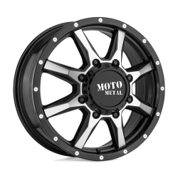 Moto Metal - Moto Metal MO995 20x8.25 8x6.5 127mm Gloss Black/Machined MO995208803127 - Image 1