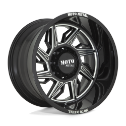 Moto Metal - Moto Metal MO997 HURRICANE 20x10 6x135 -18mm Gloss Black/Milled MO99721063318NL - Image 1