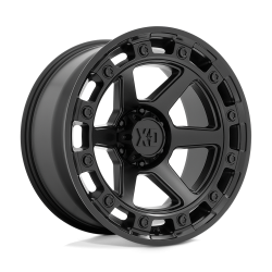 XD - XD Wheels XD862 RAID 17x9 5x5.0 0mm Satin Black XD86279050700 - Image 1