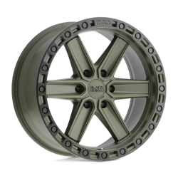 Black Rhino Hard Alloys - Black Rhino Wheels HENDERSON 17x9 6x135 0mm Olive Green 1790HDS006135N87 - Image 1