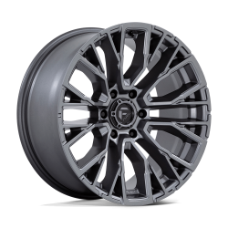 Fuel 1PC - Fuel Off Road D848 REBAR 20x9 6x5.5 1mm Matte Gunmetal D84820908450 - Image 1