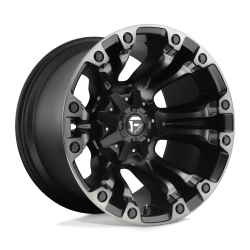 Fuel 1PC - Fuel Off Road D851 VAPOR 17x9 6x135/5.5 1mm Matte Black/Gray D85117909850A - Image 1