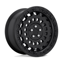 Fuel 1PC - Fuel Off Road D633178067+38 D633 Zephyr 17x8 5x4.5 38mm Matte Black - Image 1