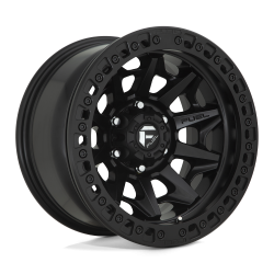 Fuel 1PC - Fuel Off Road D114 COVERT BEADLOCK 17x9 5x5.0 -15mm Matte Black D11417907545 - Image 1