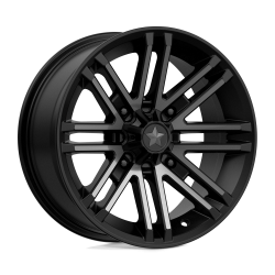 MSA Offroad Wheels - MSA Wheels M40 ROGUE 15x7 4x137 10mm Satin Black/Titanium M40-05737 - Image 1