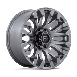 Fuel 1PC - Fuel Off Road D830 QUAKE 20x9 8x6.5 1mm Platinum D83020908250 - Image 1