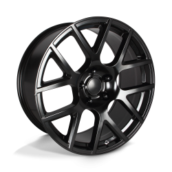 Performance Replicas - Performance Replicas PR163 20x9 5x115 20mm Satin Black 163SB-299020 - Image 1