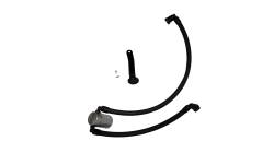 J&L Oil Separator Co - J&L Oil Separator 3091P-C Silver Oil Separator 3.0 PCV Side - Image 1