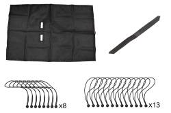 Fishbone Offroad - Fishbone Offroad FB51335 Full Sun Shade for 18+ Jeep Wrangler JLU 4DR - Image 2