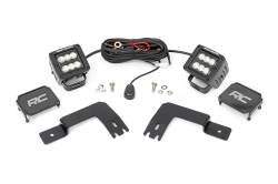 Rough Country Suspension Systems - Rough Country 93188 Under Bed Mount 2" LED Pod Light Kit for Xpedition/ADV-5 - Image 1