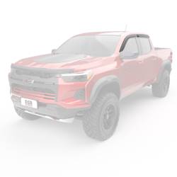 EGR - EGR 641795 Black Front/Rear Tape-On Window Visors 23-26 Colorado/Canyon Crew - Image 2