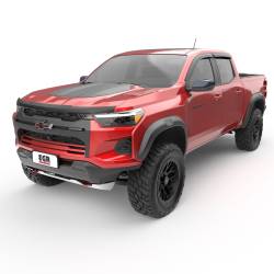 EGR - EGR 641795 Black Front/Rear Tape-On Window Visors 23-26 Colorado/Canyon Crew - Image 3