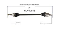 GSP - GSP NCV10082 CV Axle Assembly for Buick/Chevy/Oldsmobile/Pontiac - Image 6