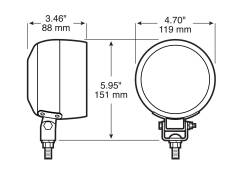 Peterson - Peterson V508 Vehicle-Mounted Work Light - Image 2