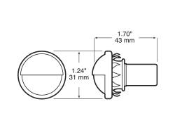 Peterson - Peterson 438 License Plate Light - Image 2