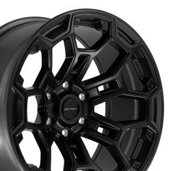 Defiant - Defiant Wheels DF03-20090-6550-12B1G1 DF03 20x9 6x5.5 -12mm Satin Black - Image 1