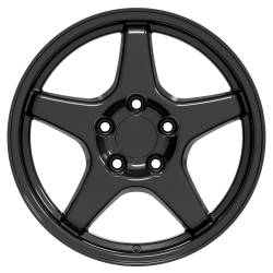 OE Wheels LLC - OE Wheels CV01 17x9.5 5x4.75 56mm Gloss Black CV01-17095-5475-56B - Image 2