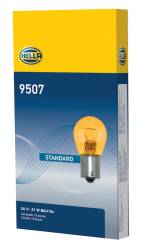 Hella - HELLA 9507 S8 Turn Signal 24V 21W Light Bulb Amber - Image 2