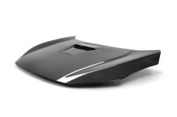 Seibon Carbon - Seibon Carbon HD17HDCVR-OE Carbon Fiber Type-R Style Hood for 17+ Honda Civic - Image 2