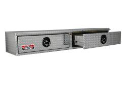 Unique Truck Accessories - Unique Truck HTD72 16"x12"x72"L Stake Bed Top Sider w/2 Drawers - Image 1