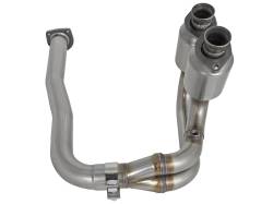 aFe Power - aFe Power 47-48001 Front Catalytic Converter for 00-03 Jeep Wrangler 4.0 - Image 2