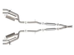 aFe Power - aFe 49-37024 3-2.5" Cat-Back Exhaust System w/Cut Out for 22-23 Kia Stinger 2.5L - Image 3